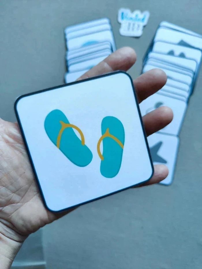 Discrimination visuelle 36 cartes images / ombres de l'été - photo numéro 3