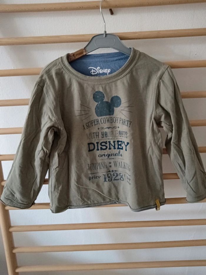 Pulls réversible disney mickey - photo numéro 3