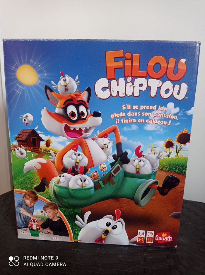 Jeu de société enfant, Filou chiptou, Goliath - photo numéro 2