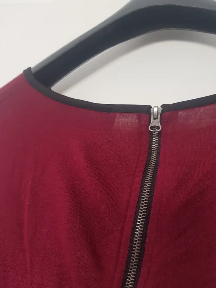 Haut Bordeaux Femme Taille M - photo numéro 6