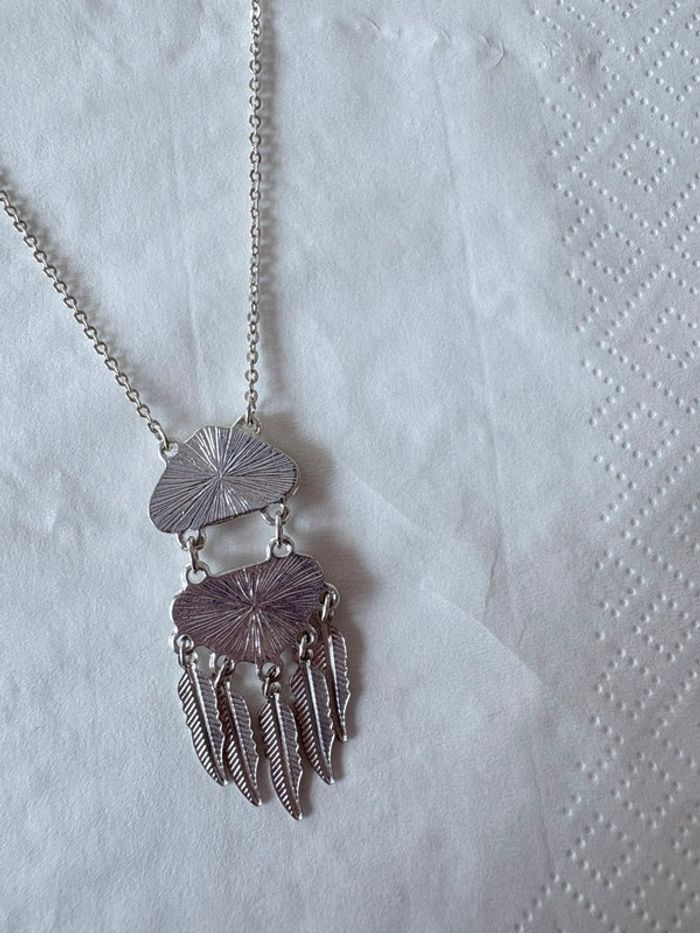 Collier pendentif attrape rêve claire ´s - photo numéro 4