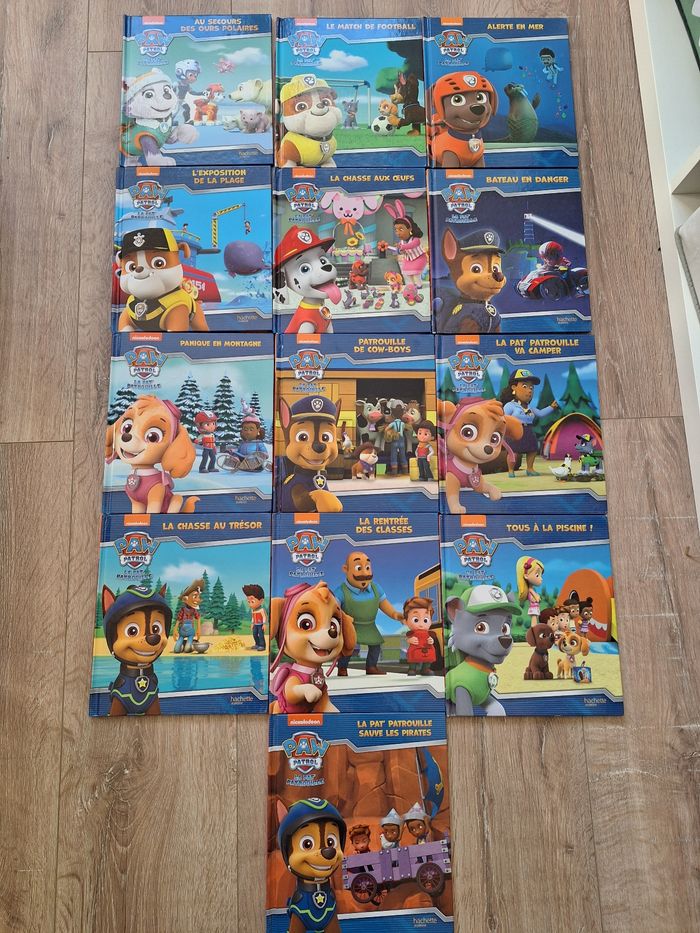 13 livres Pat Patrouille