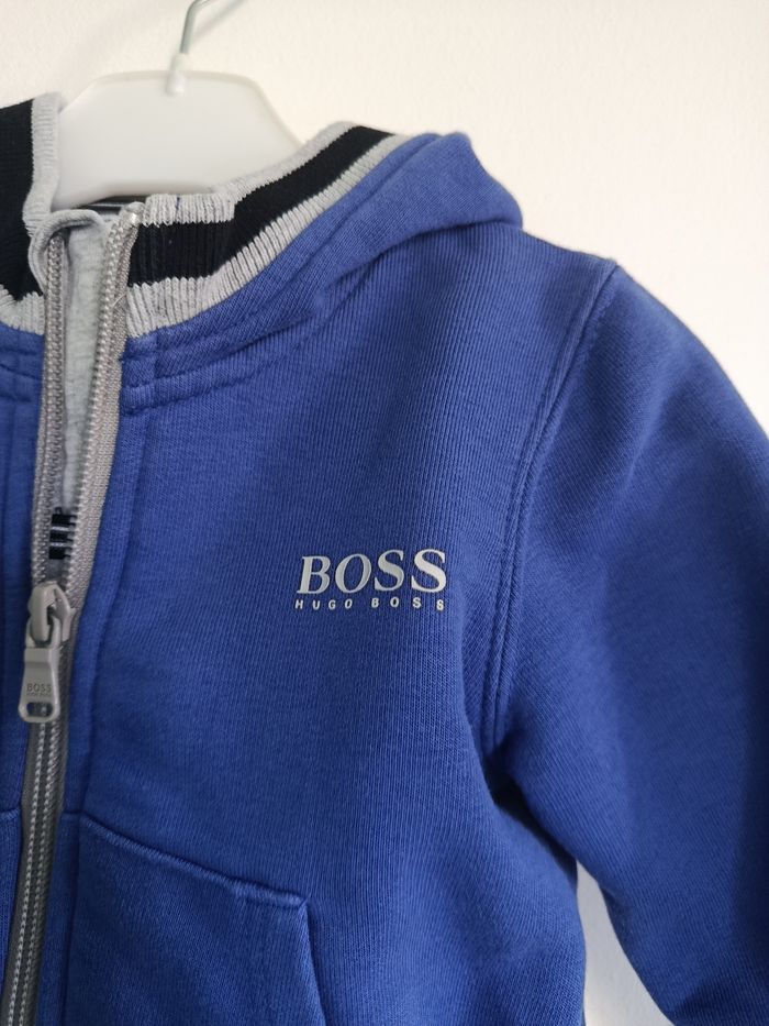 Sweat zippé à capuche Hugo Boss - photo numéro 2
