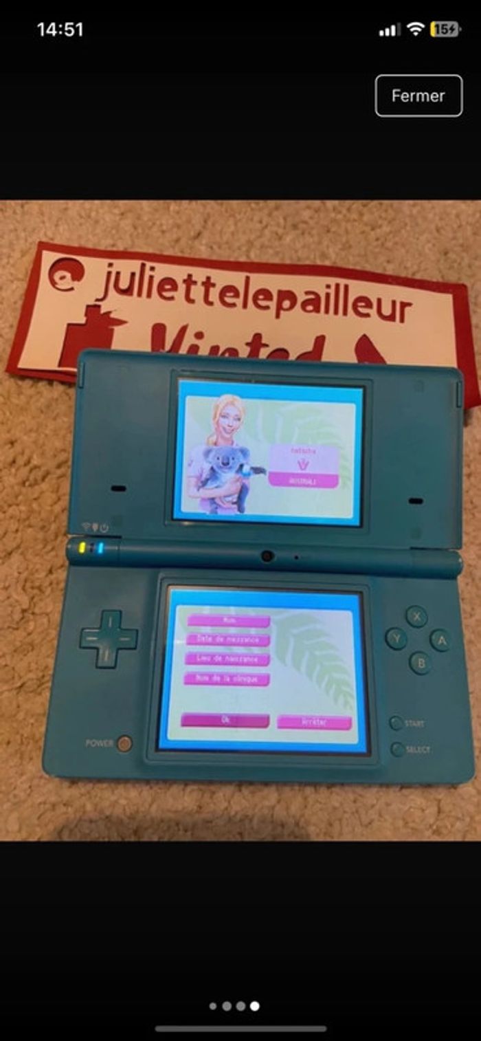 Jeu Vidéo Nintendo DS "My Animal Centre in Australia" Très bon état (sans boîte) - photo numéro 3