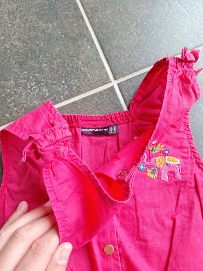 Combishort sergent major 8 ans avec serre-tête assorti - photo numéro 3