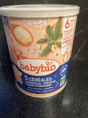 Céréales Babybio 5 céréales 