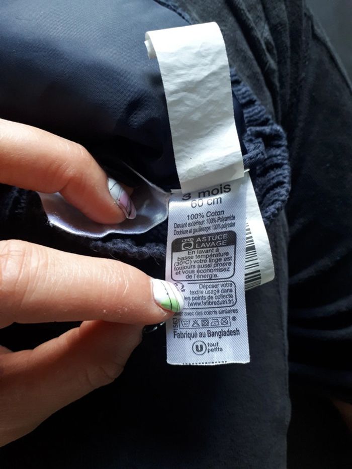 Gilet devant matelassé marque U 3-6 mois - photo numéro 4