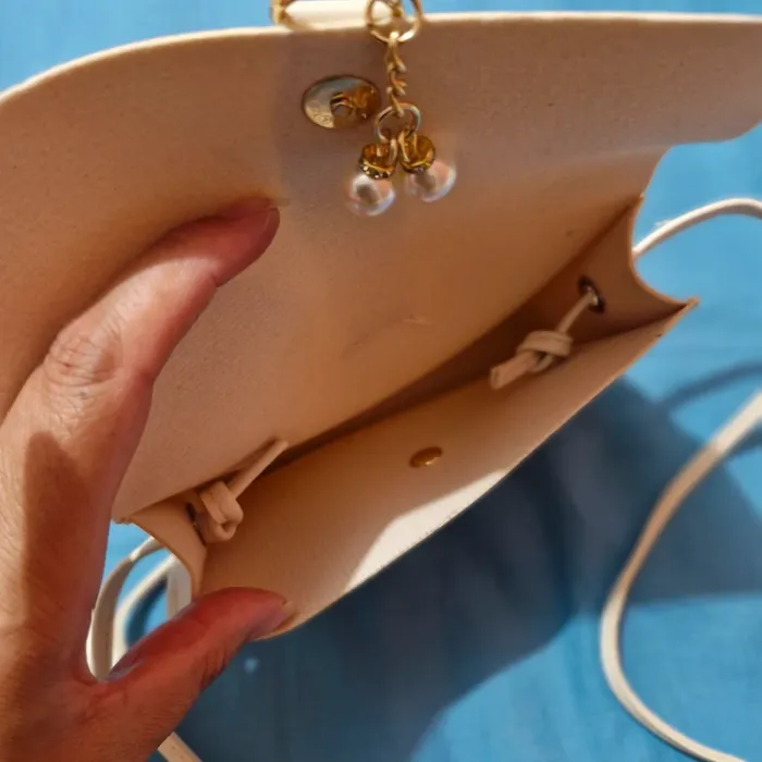 👜 Petit sac élégant, perles fantaisie - photo numéro 3