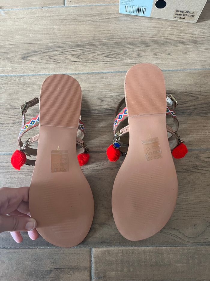 Sandales plates Glamorous taille 40 - photo numéro 4