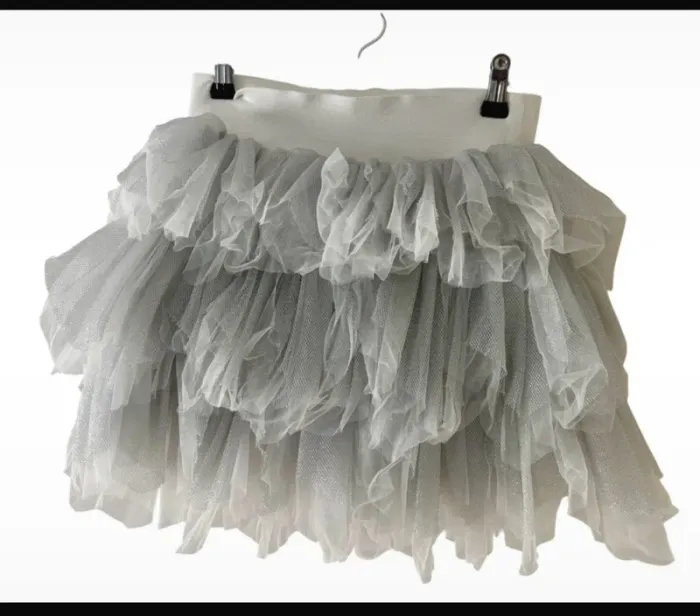 Jupe tutu grise miss Grant taille 6/7 ans - photo numéro 2