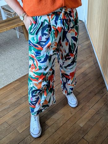 Pantalon fluide Acapulco multicolore Taille M/L