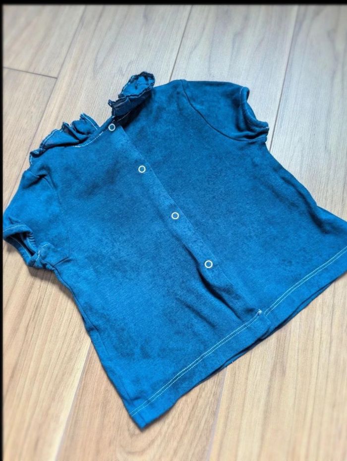 T-shirt col manches courtes - photo numéro 2