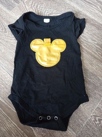 Body noir minnie 60cm disney