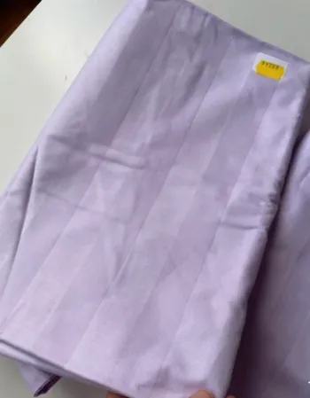 taies d’oreillers par 2 damassée Lila de 70x90 cm