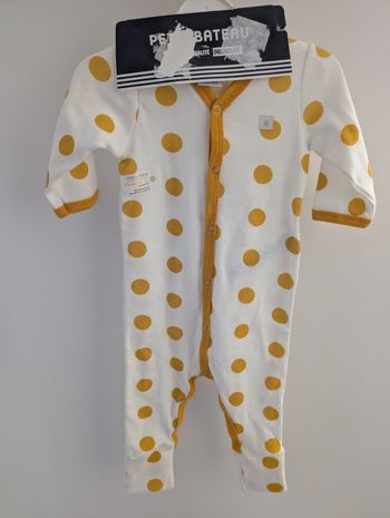Pyjama 2 mois petit bateau neuf 