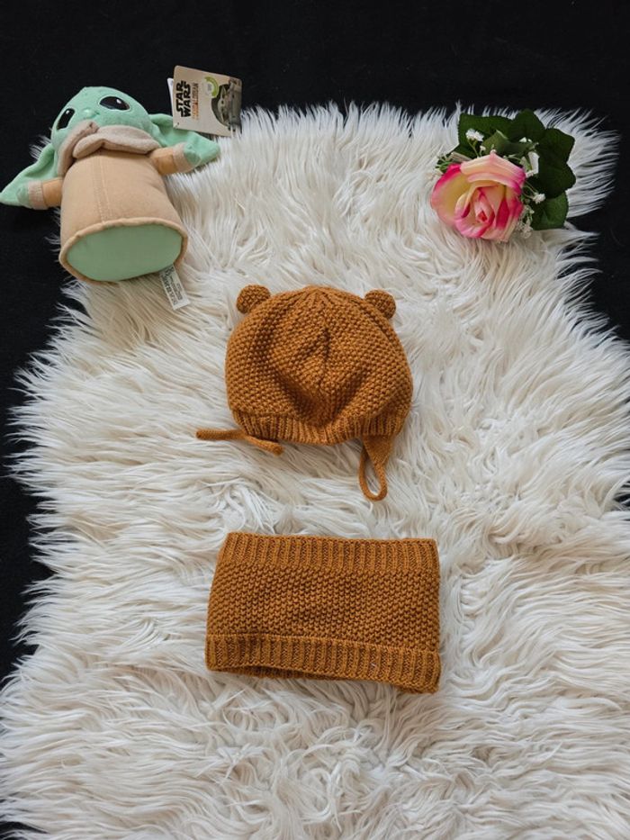 Ensemble bonnet et tour de cou - photo numéro 3