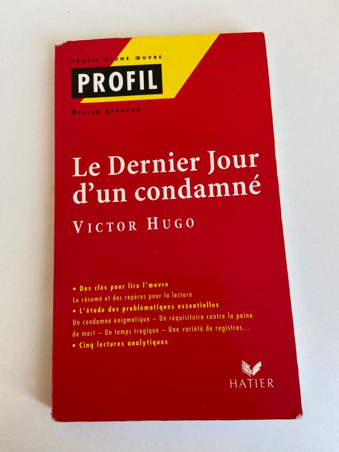 Le dernier jour d’un condamné victor hugo