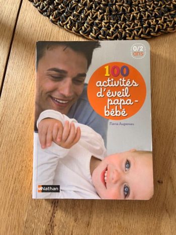 Livre activité d’éveil papa/bébé
