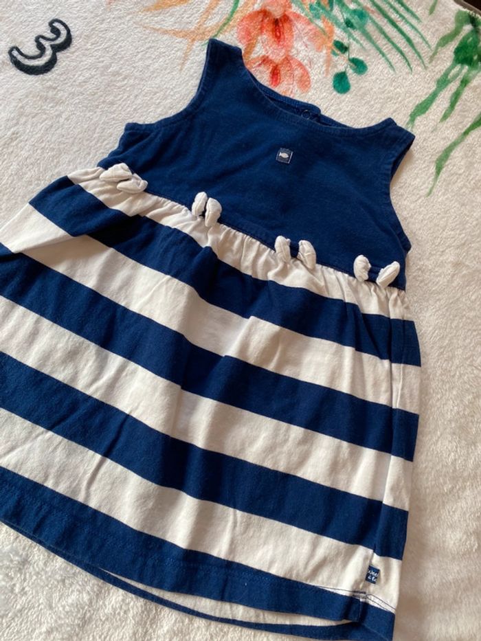 Robe marinière 12 mois - photo numéro 2