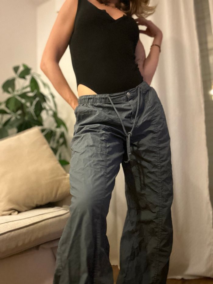 Pantalon cargo asos design bleu - photo numéro 2