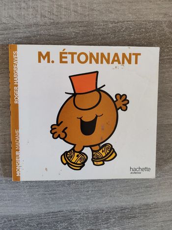 Livre monsieur étonnant