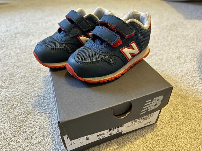 Chaussures baskets bébé garçon new balance taille 21