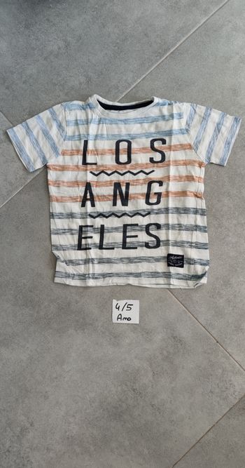 T-shirt garçon 4/5 ans