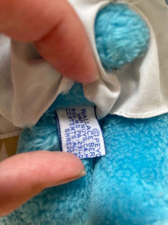 Peluche Schtroumpfette vintage 1983 - photo numéro 8