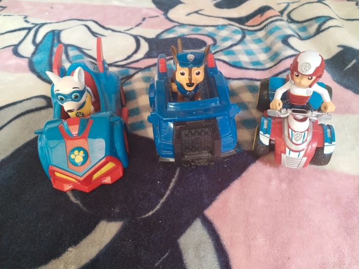 Lot de 3 véhicules pat patrouille - photo numéro 2