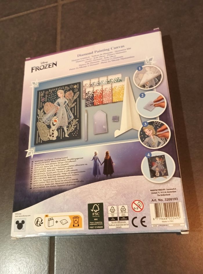 Peinture diamant Reine des neiges - photo numéro 2