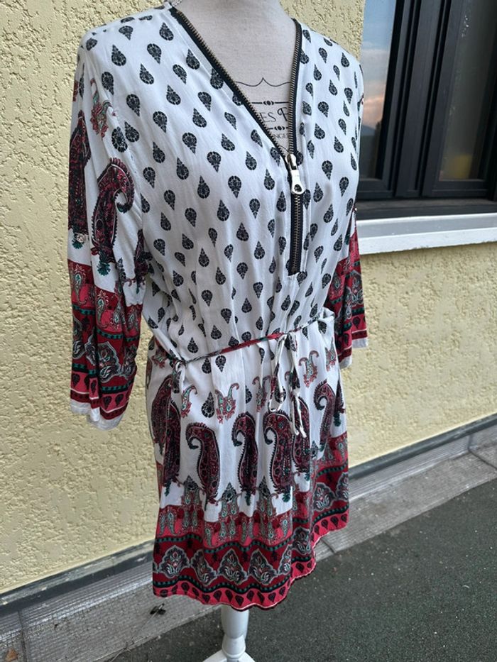 🌸 Tunique longue style bohème – Taille M - photo numéro 3