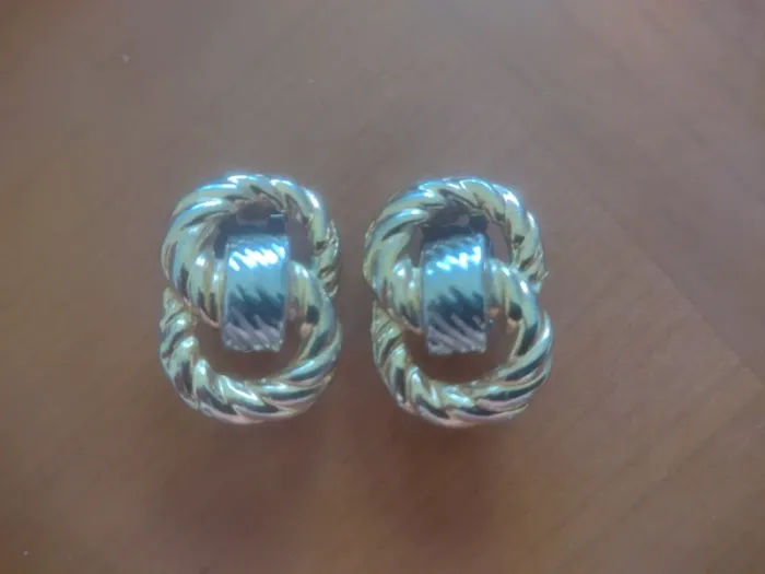 Boucle d'oreille clips vintage - photo numéro 4
