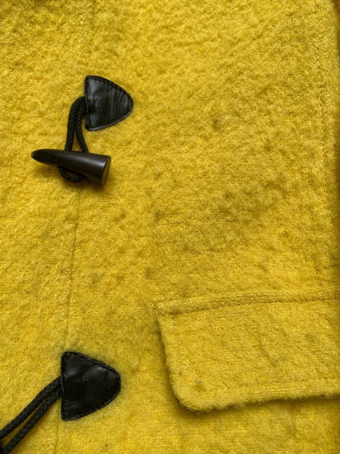 Manteau desigual jaune - photo numéro 4