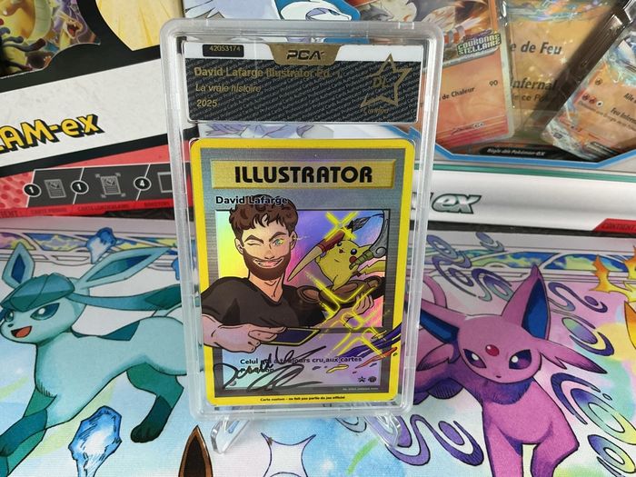 Pokémon carte David Lafarge illustrartor - photo numéro 1