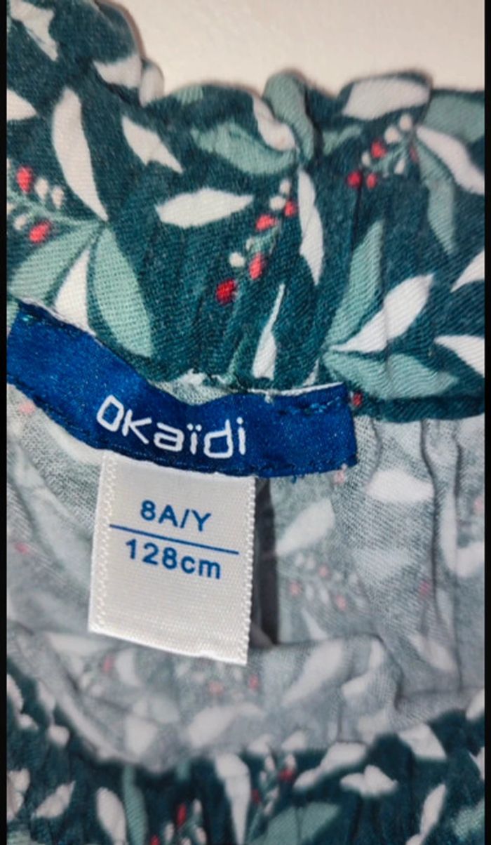 Jupe fleurie, 8 ans, okaidi - photo numéro 2