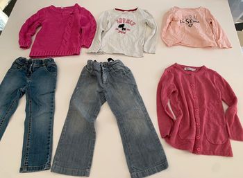 Lot 5 pièces automne/hiver 36 mois