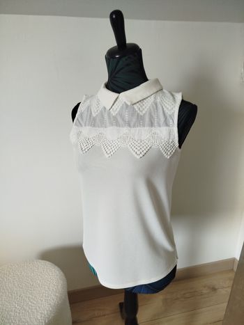 Débardeur chic écru S