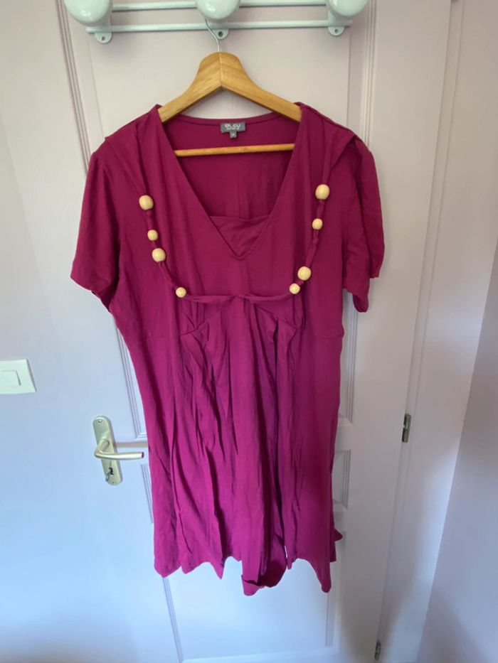 Robe fuschia taille 56 Bleu Bonheur 🌸