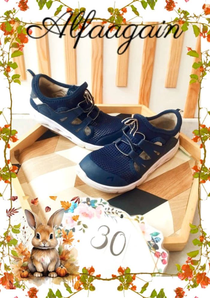 Baskets newfeel bleues 30
