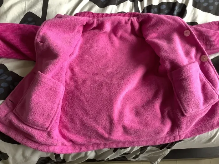 Manteau rose réversible 3 ans kokodo - photo numéro 5