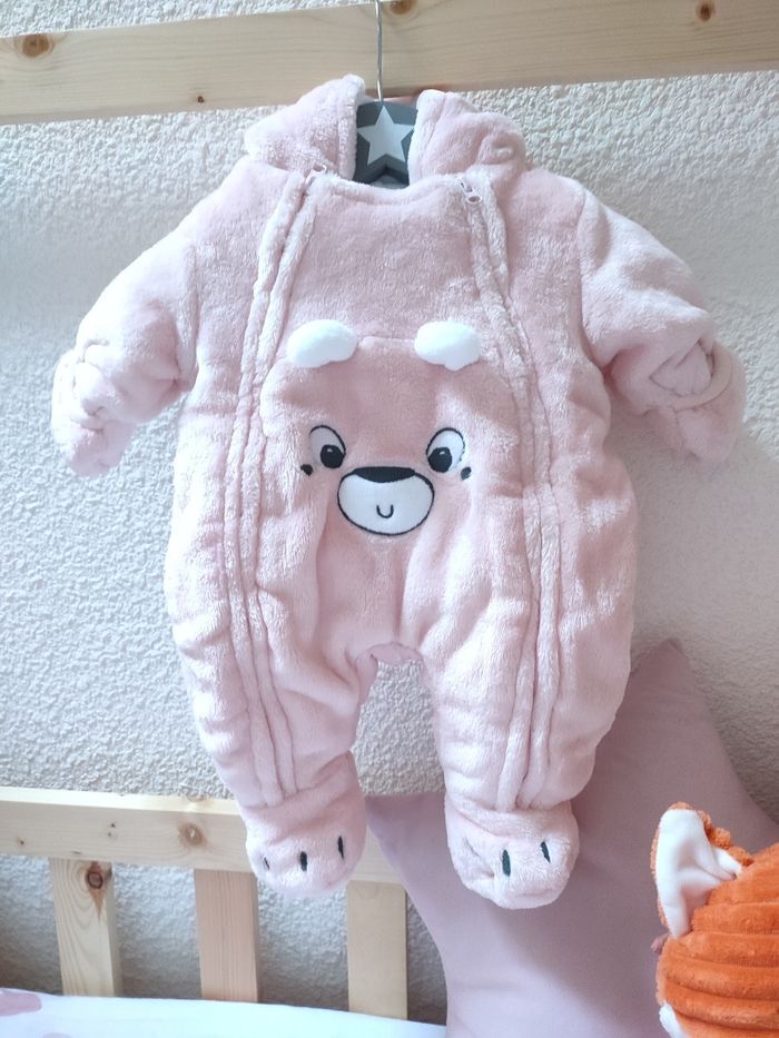 Combinaison pilote bébé fille - Naissance - Neuve - Pat et Ripaton - photo numéro 2