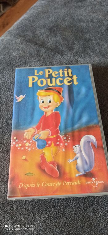 Cassette video le petit poucet