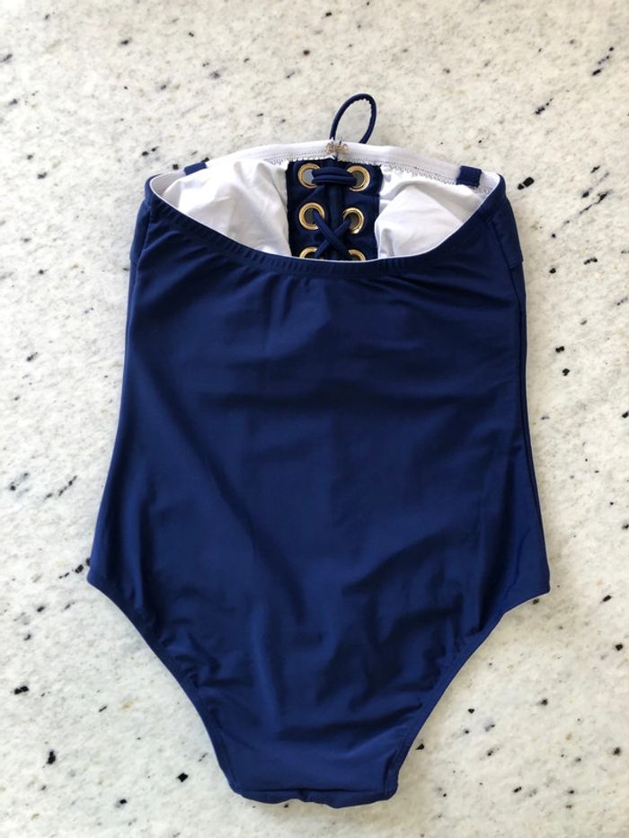 Maillot de bain 1 pièce bustier marine Venus - photo numéro 3