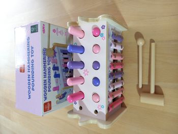 Jouet d'éveil 2 en 1 bois 🦄