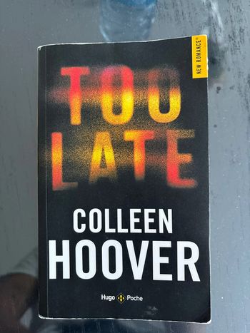 Livre Too late
