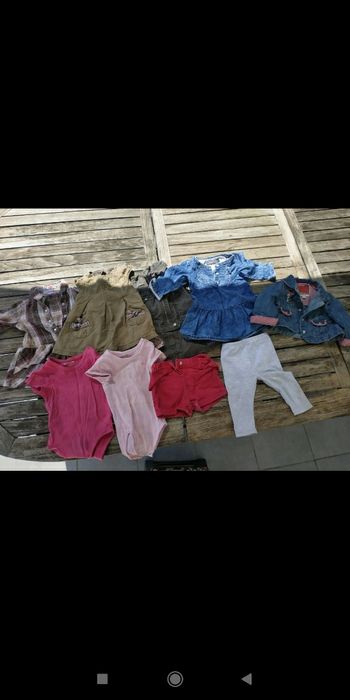 Lot 6-9 mois fille été