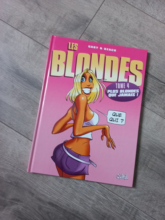 BD les blondes tome 4