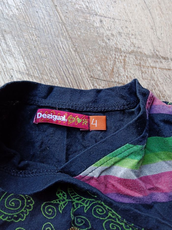 Robe Desigual colorée – Taille 4 ans - photo numéro 4