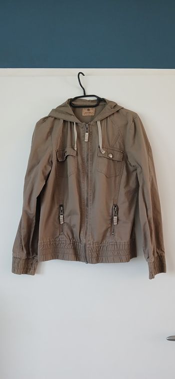 Veste mi-saison saison à capuche femme M