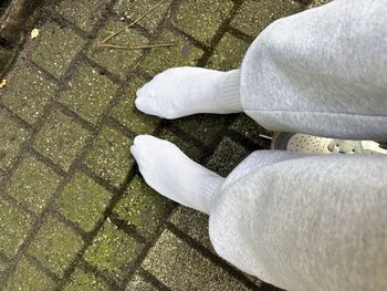 Chaussettes portées